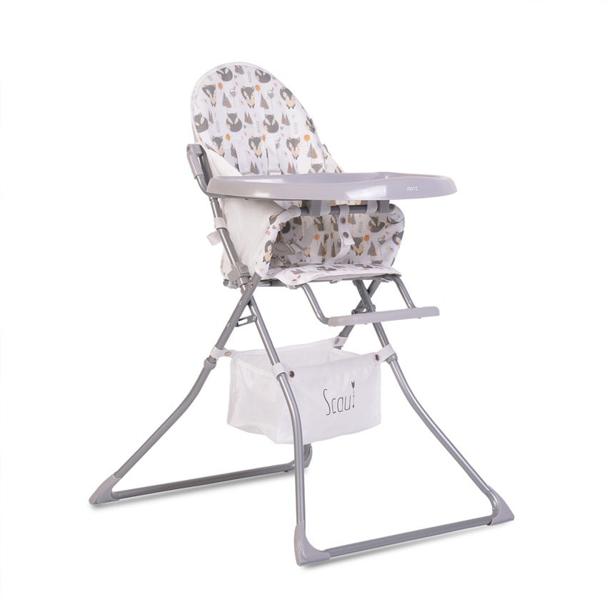 Καρεκλάκι Φαγητού - Cangaroo Baby High chair Scaut grey