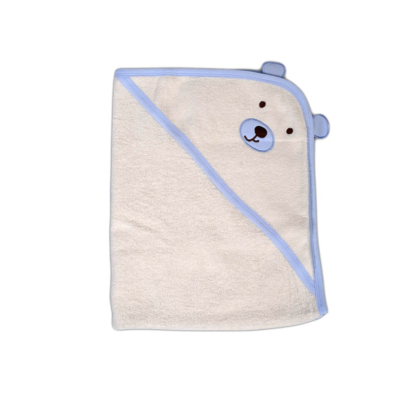 Μπορνουζοπετσέτα Baloo – Cangaroo Hooded Towel Baloo 90/70cm Μπλέ