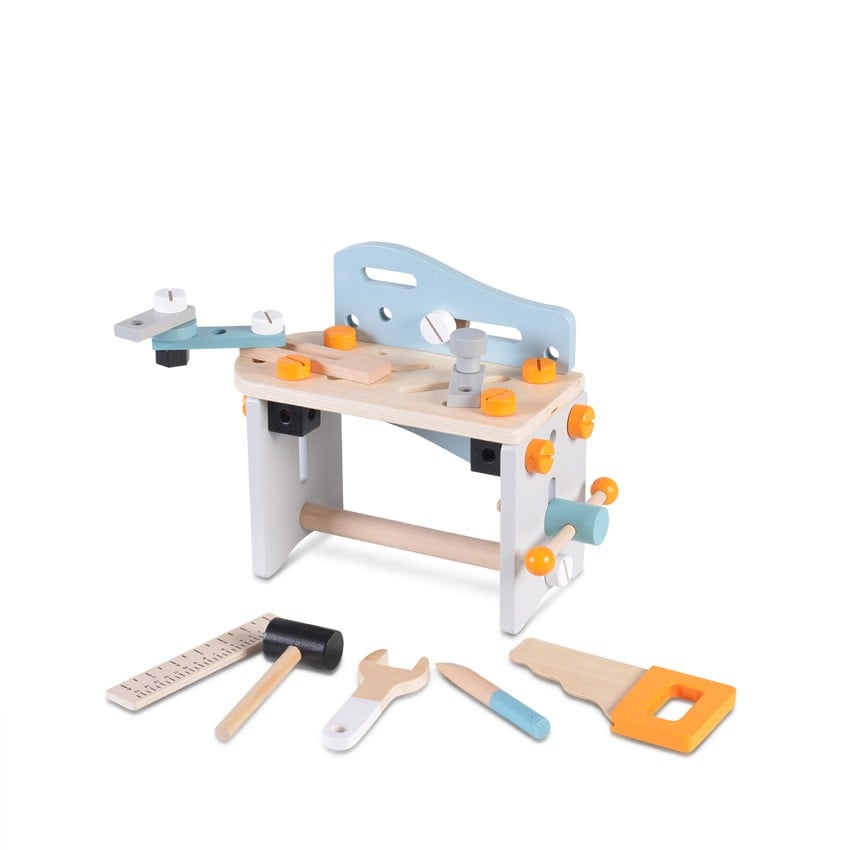 Ξύλινος Πάγκος με Εργαλεία - MONI Toys 1182