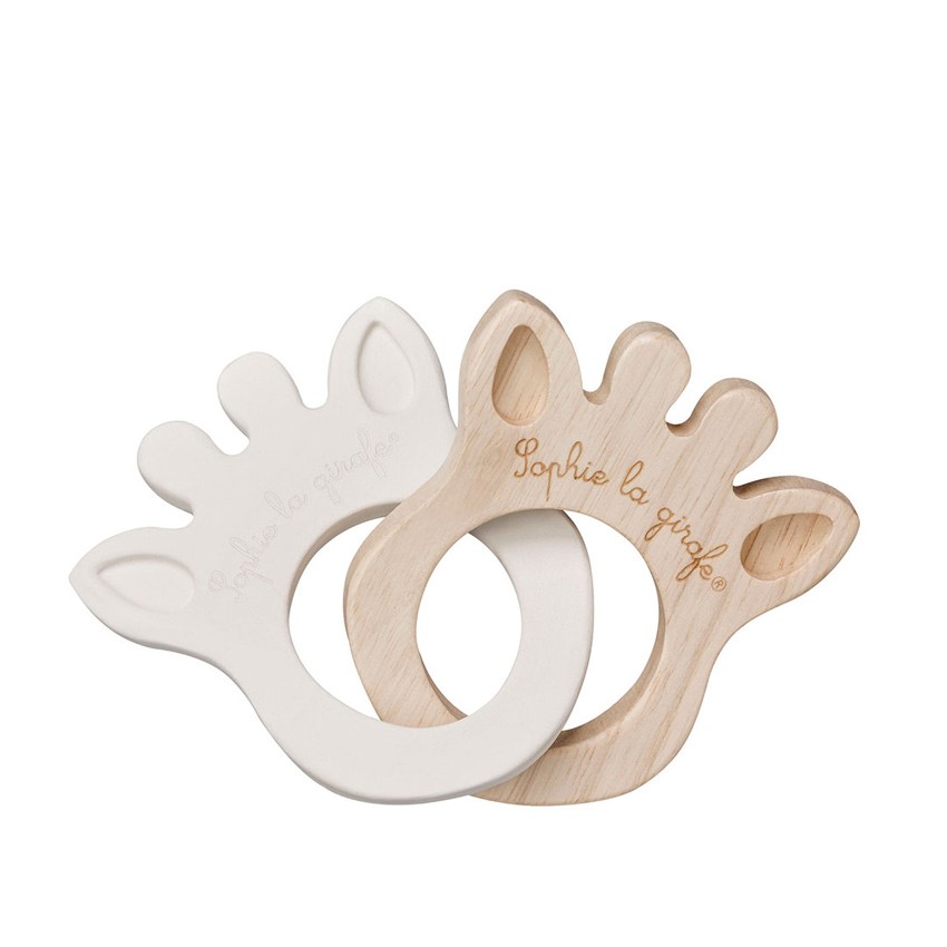 Sophie La Girafe Οικολογικοί Δακτύλιοι Οδοντοφυΐας Silhouette Rings 0+ Μηνών 2τμχ