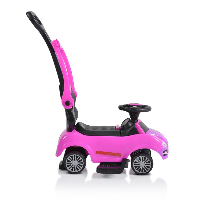 Ποδοκίνητο Αυτοκινητάκι με Λαβή Γονέα - MONI Rider 208 Pink