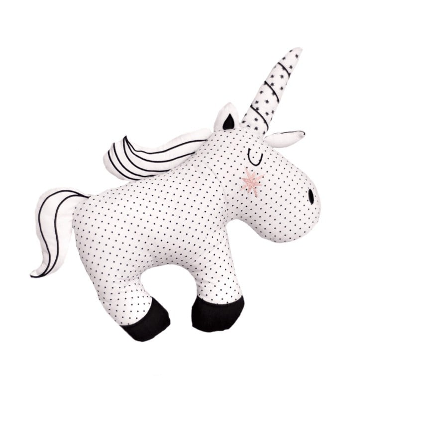 Μαξιλάρι - Bizzi Growin Little Dreamer Monochrome Unicorn