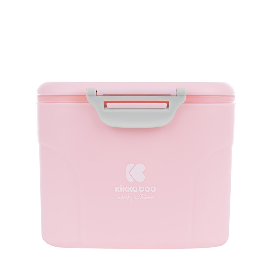 Δοχείο Αποθηκευσής Σκόνης Γάλακτος Με Κουταλάκι 160g - Kikka Boo Pink