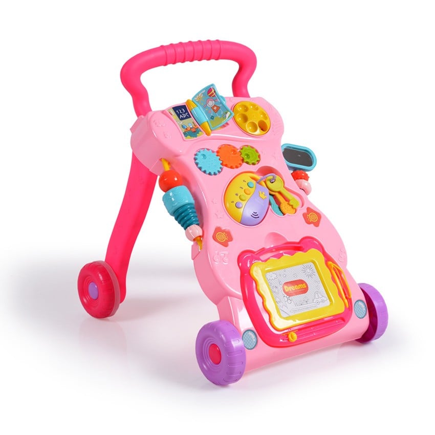 Στράτα με Τραπεζάκι Δραστηριοτήτων – Moni Toys Dreams Pink HE0823