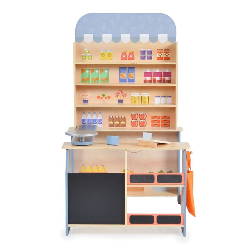 Παιδικό Ξύλινο Παιχνίδι Supermarket - MONI Toys Supermarket 4426