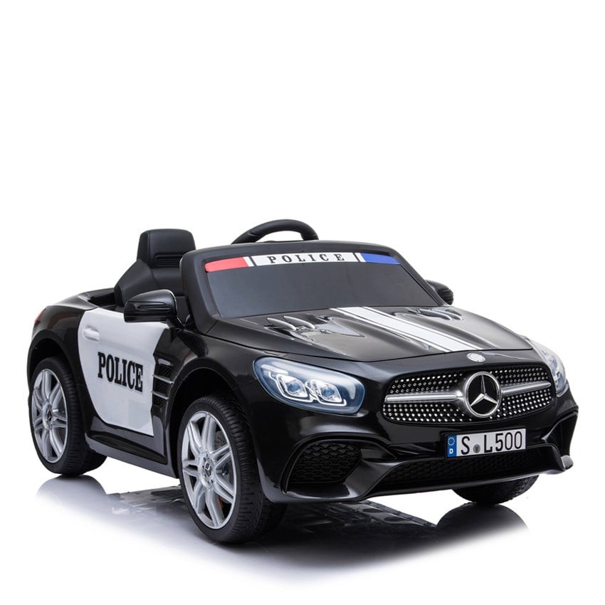 Ηλεκτροκίνητο Αστυνομικό Όχημα 12V Kikka Boo Licensed Mercedes Benz SL500 Police Black