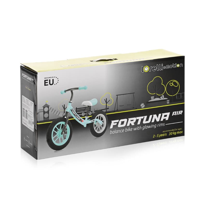 Ποδήλατo Ισορροπίας Lorelli Fortuna Air Glowing Rims Grey&Black