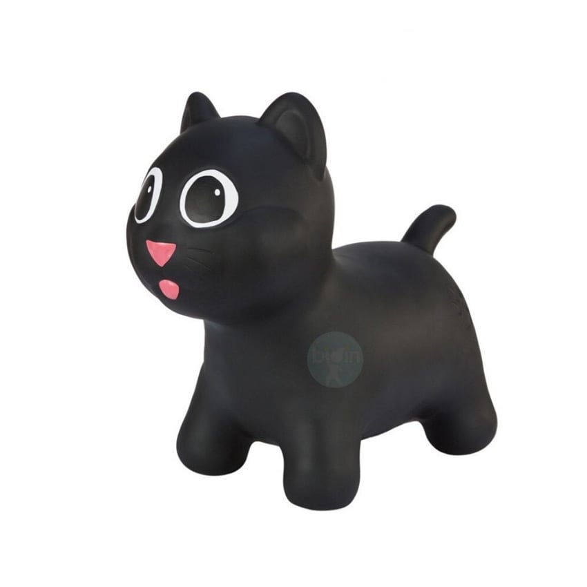 Φουσκωτό Παιχνίδι Χοπ Χοπ Hoppimals Cat Black