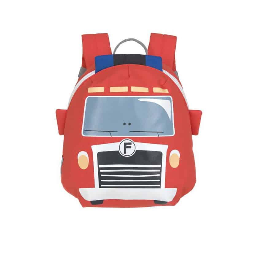 Παιδική Τσάντα Πλάτης Tiny Laessig Drivers Fire Engine Red