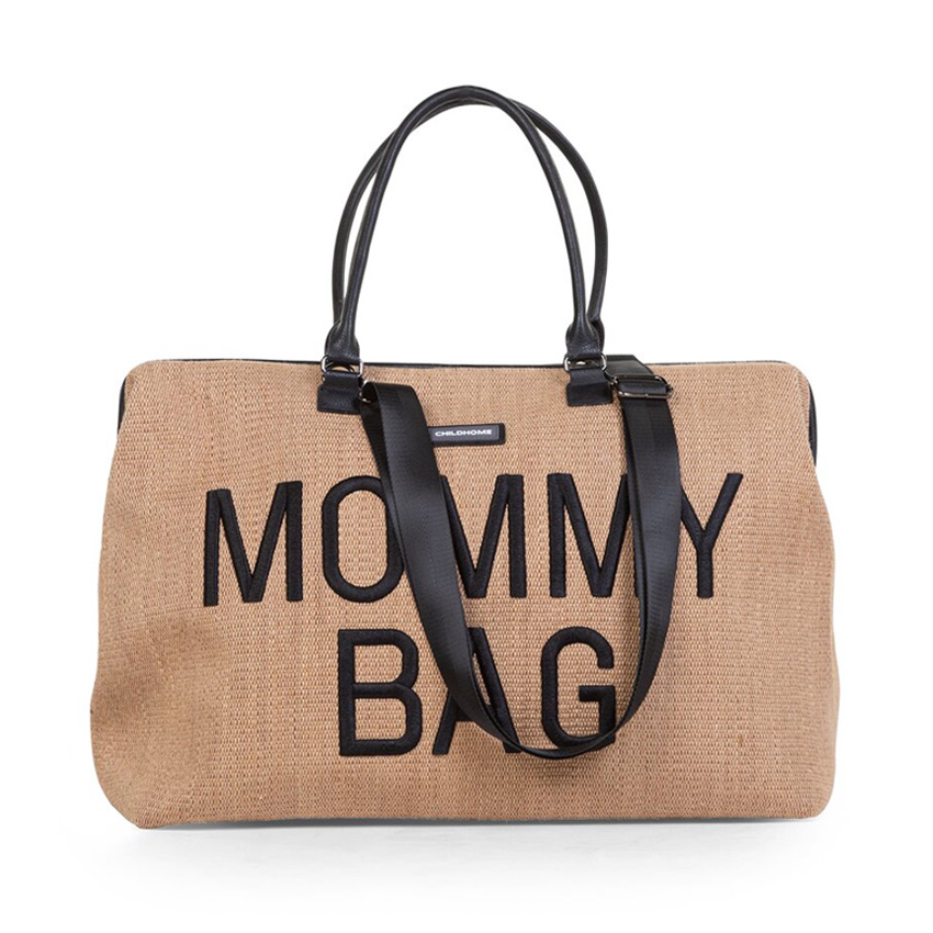Τσάντα Αλλαγής Childhome Mommy Bag Large Raffia