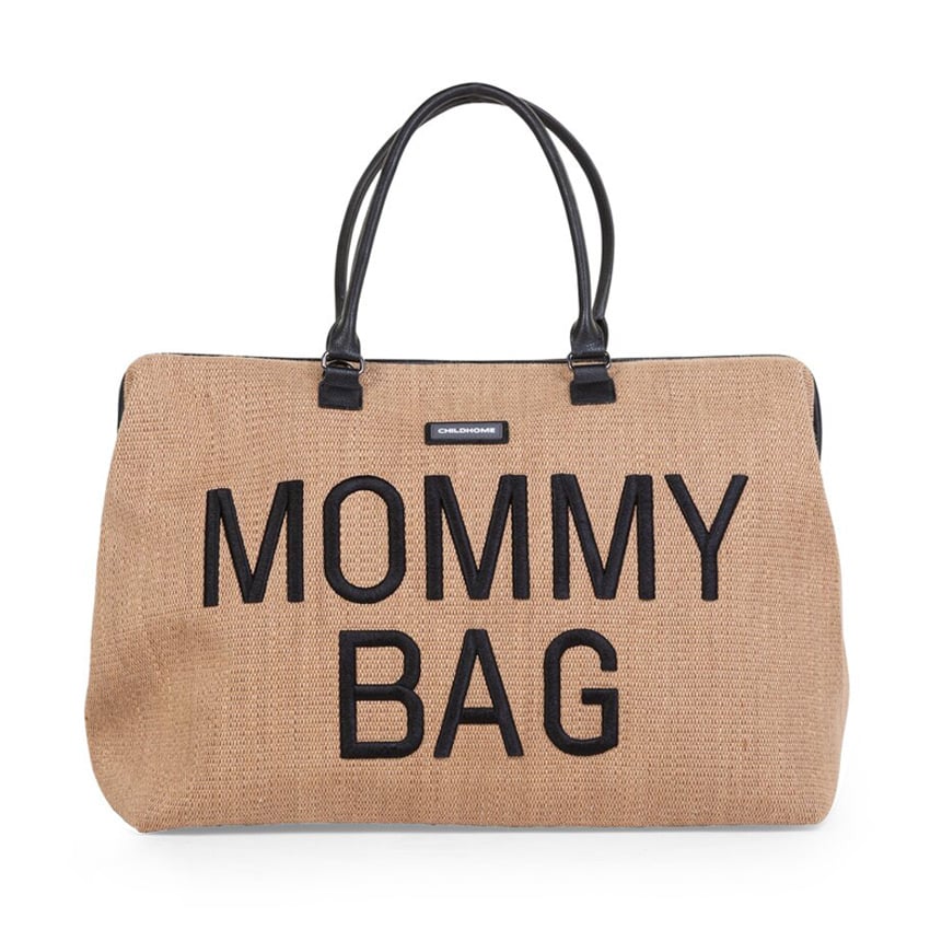 Τσάντα Αλλαγής Childhome Mommy Bag Large Raffia